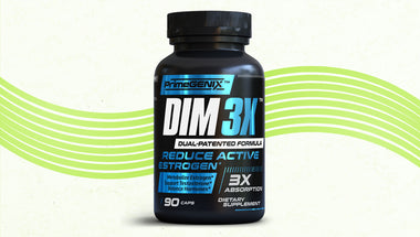 DIM 3X يقلل من هرمون الاستروجين ويدعم إنتاج هرمون التستوستيرون الصحي